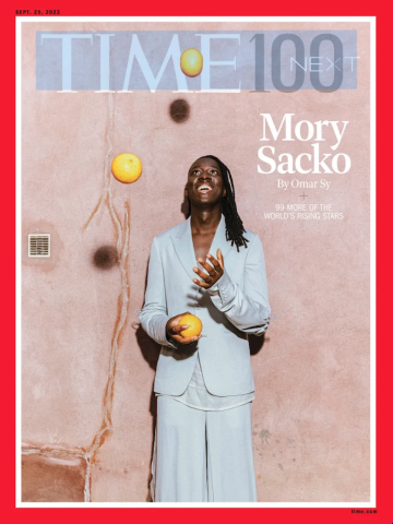 Le chef Mory Sacko en Une du magazine « Time » dédié aux « leaders de demain »